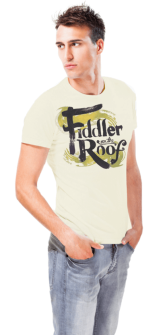 Fiddler on the Roof The Broadway Musical - Logo T-shirt 